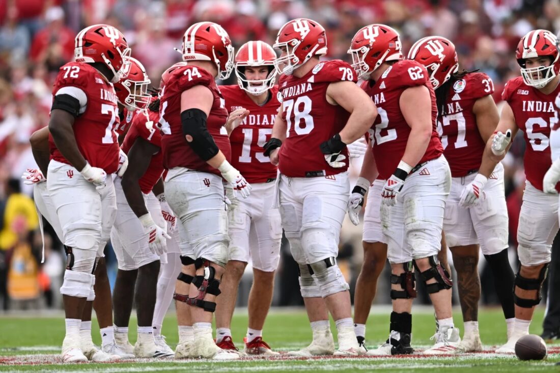 CFP Title Game: Indiana’s offensive line gives it the edge